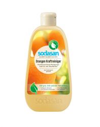 Органическое универсальное моющее средство-концентрат Orange для удаления стойких и жирных загрязнений Sodasan