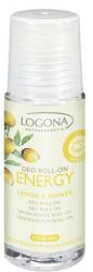 LOGONA БИО-Дезодорант роликовый ENERGY Лимон и Имбирь